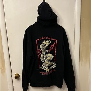 Black Jesse James Firearms Unlimited Hoodie 2XL